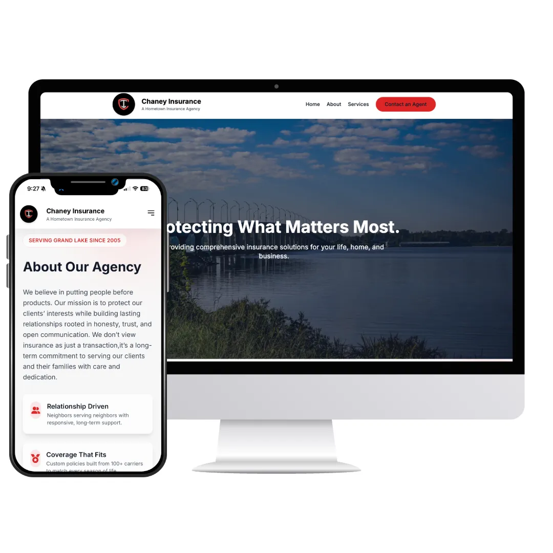 Chaney Insurance Website